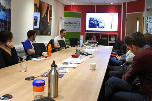 CarTakeBack classroom based EV training