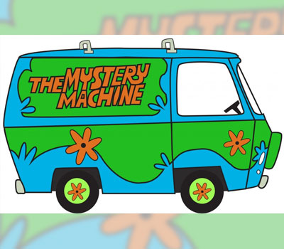 Mystery Machine from Scooby Doo