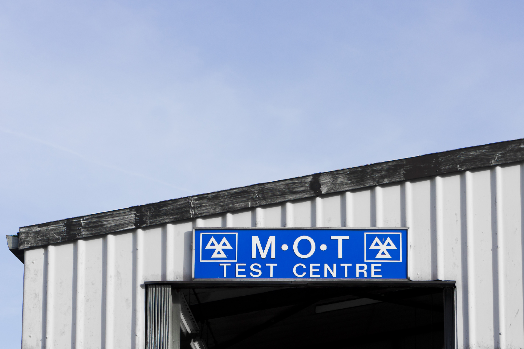 Exterior photo of an MOT Test Centre