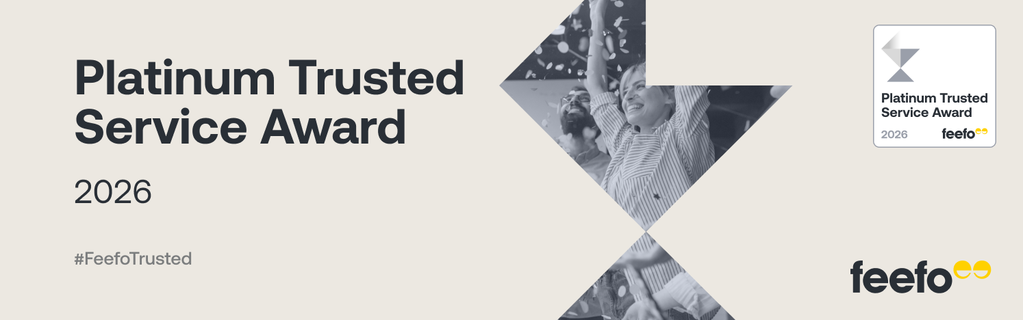 Platinum Trusted Service Award 2026 Feefo